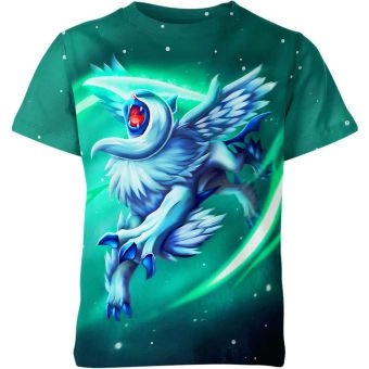 Absol From Pokemon Shirt - Green