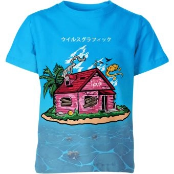 Serene Blue - Kame House from Dragon Ball Shirt