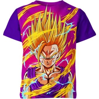 Gohan's Mystic Purple Dragon Ball Z Shirt