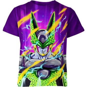 Cell's Menacing Purple - Cell From Dragon Ball Z Shirt