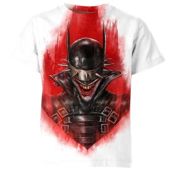 Batman Who Laughs: Black and Red Laughter - Cozy T-Shirt
