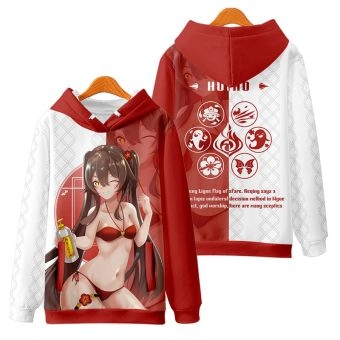 Temperament Genshin Impact Hutao Hoodie